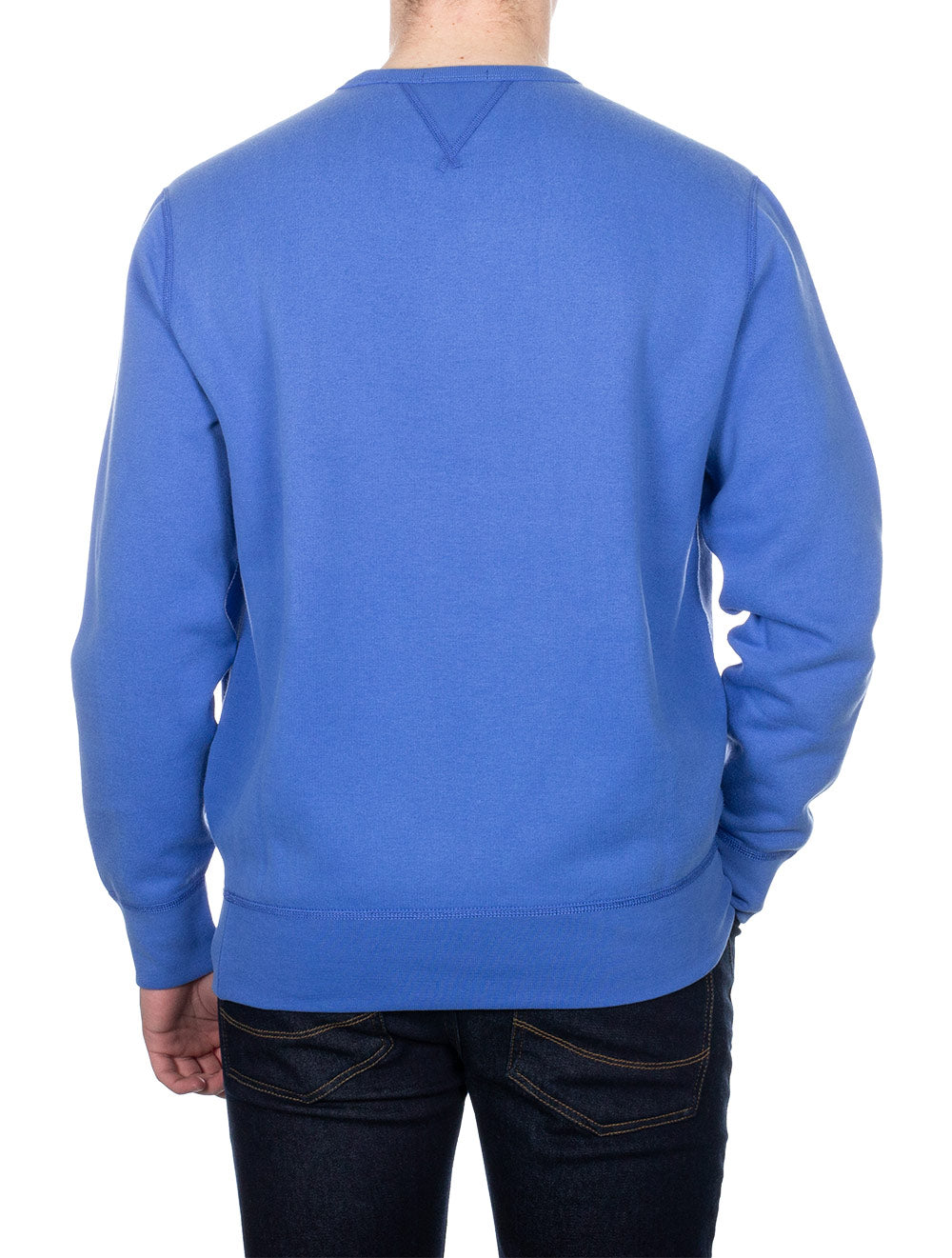 Ralph Lauren Fleece Crew Sweatshirt Blue AI2