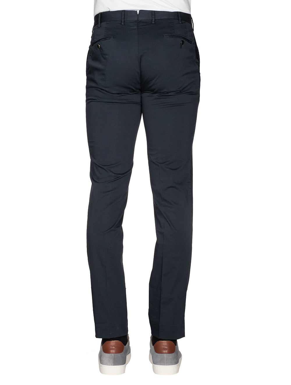 Stretch Cotton Chino Navy