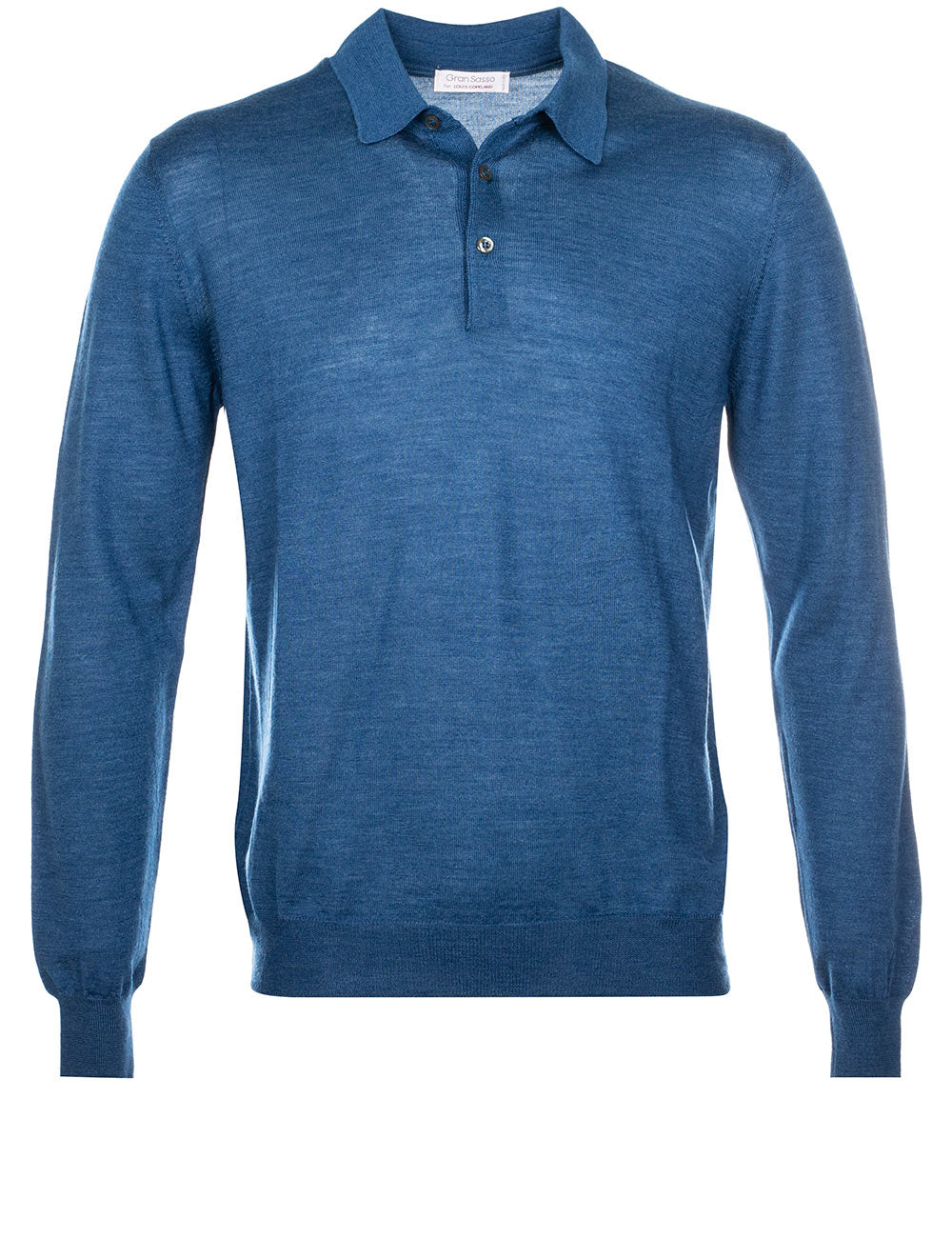 Gran Sasso Tennis Knitted Polo Blue MI