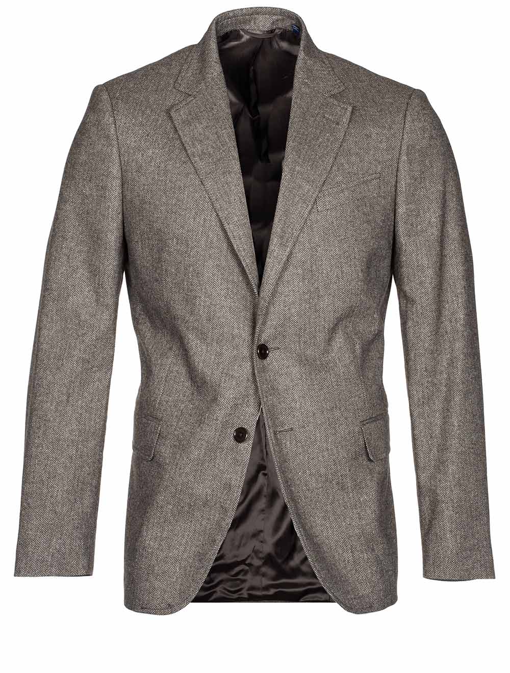 Gant Herringbone Blazer Delicioso Brown MI