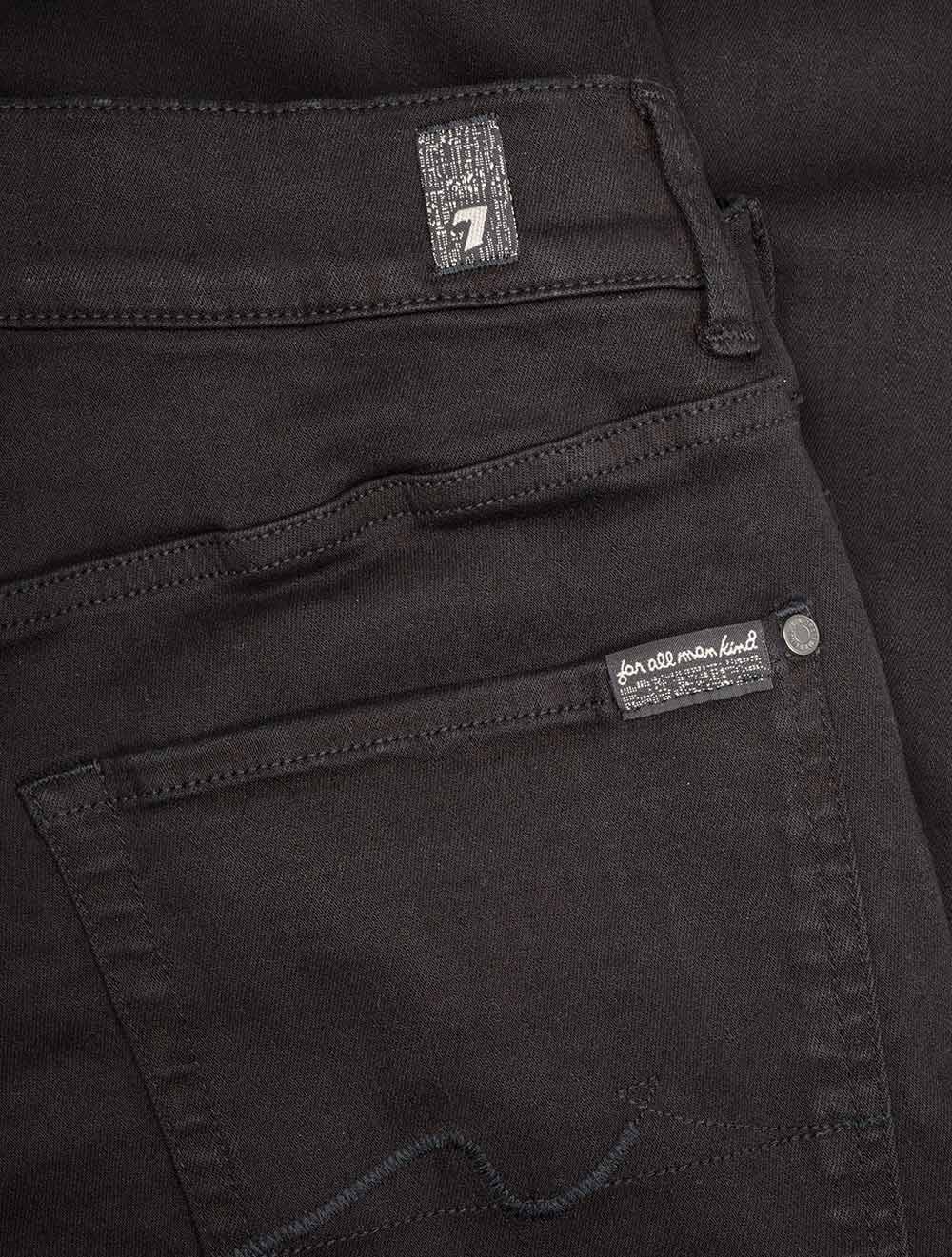 Seven Mankind Slimmy Five Pocket Trousers Black AI2