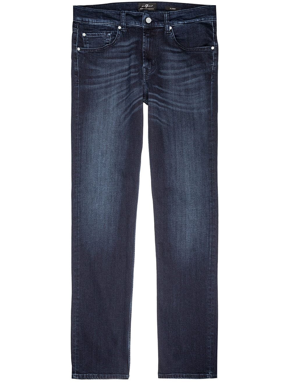 Seven Mankind Slimmy Washed Denim Jeans Blue MI