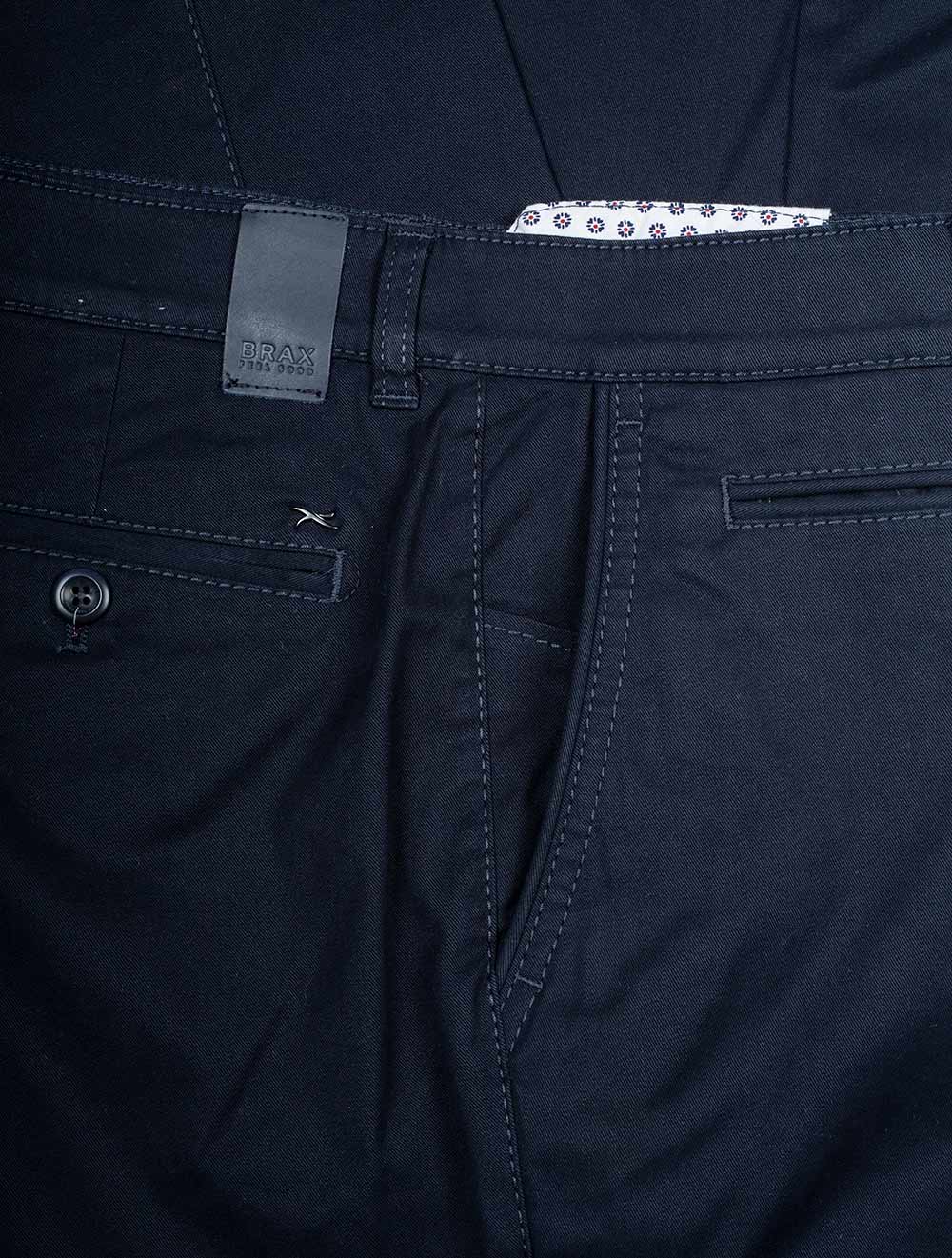 Brax Everest Regular Fit Trousers Navy