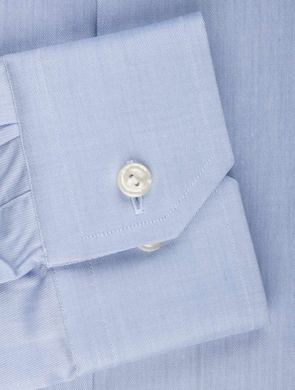 Eton Contemporary Single Cuff Shirt Blue AI4