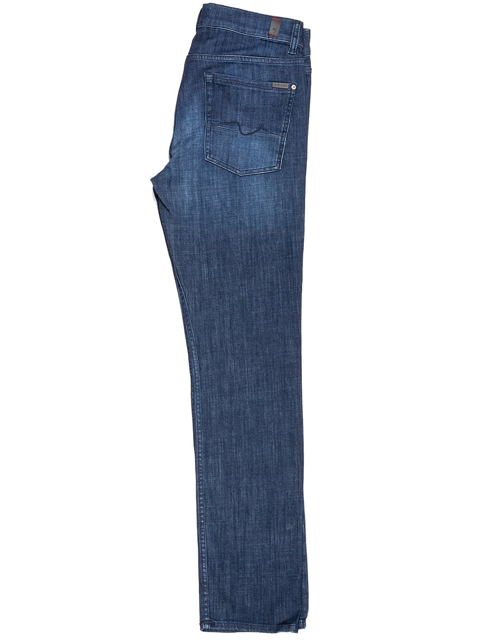 Seven Mankind Slimmy Weightless Washed Denim Jeans Blue AI1