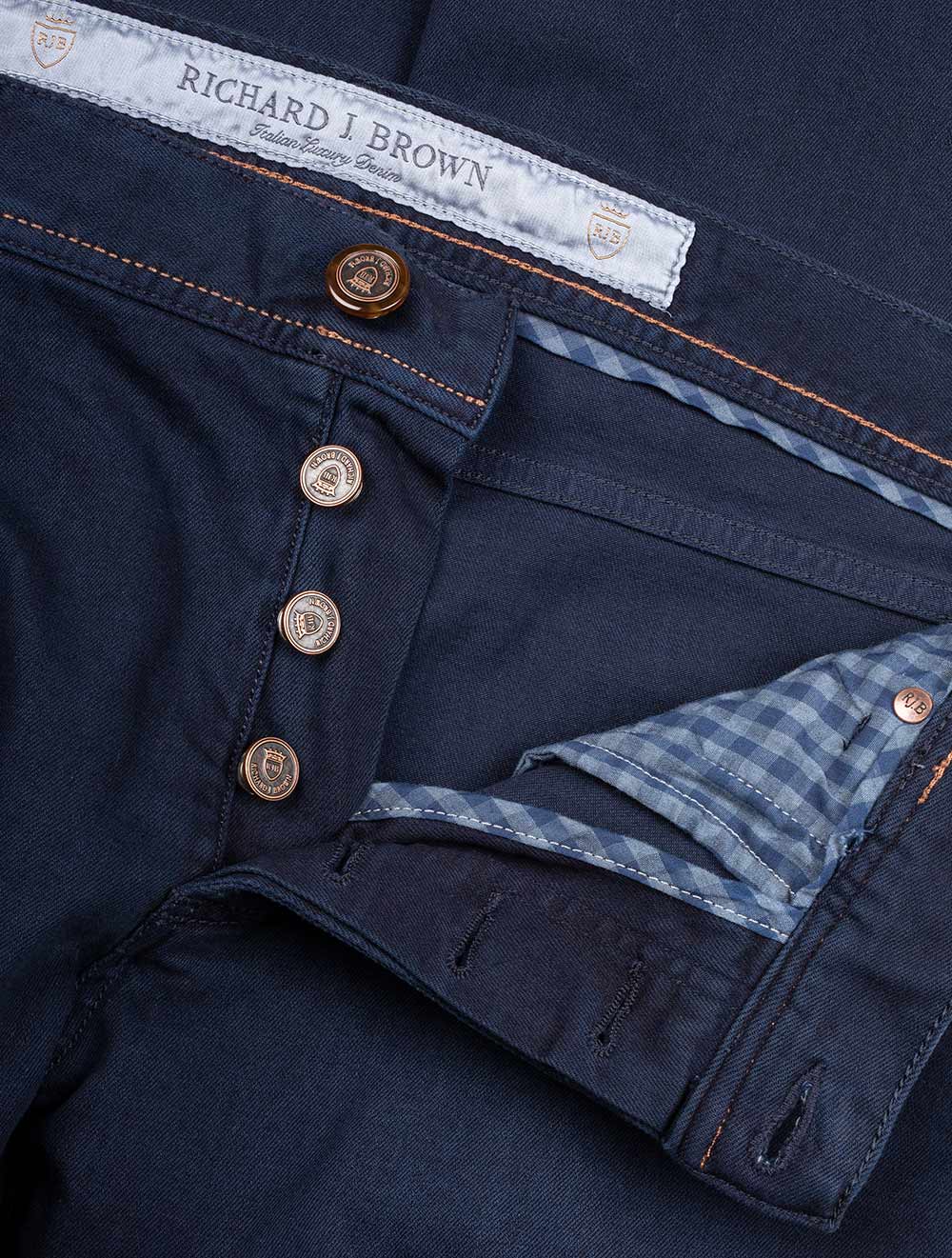 Richard J Brown Icon Daily Jean Navy AI5