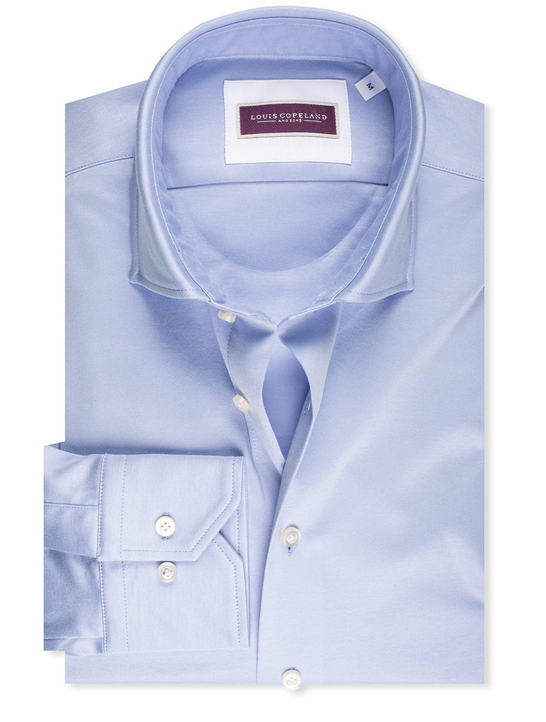 Louis Copeland Jersey Shirt Blue