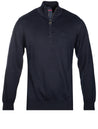 Barbour Half Zip Sweater Navy MI