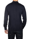 Barbour Half Zip Sweater Navy AI2