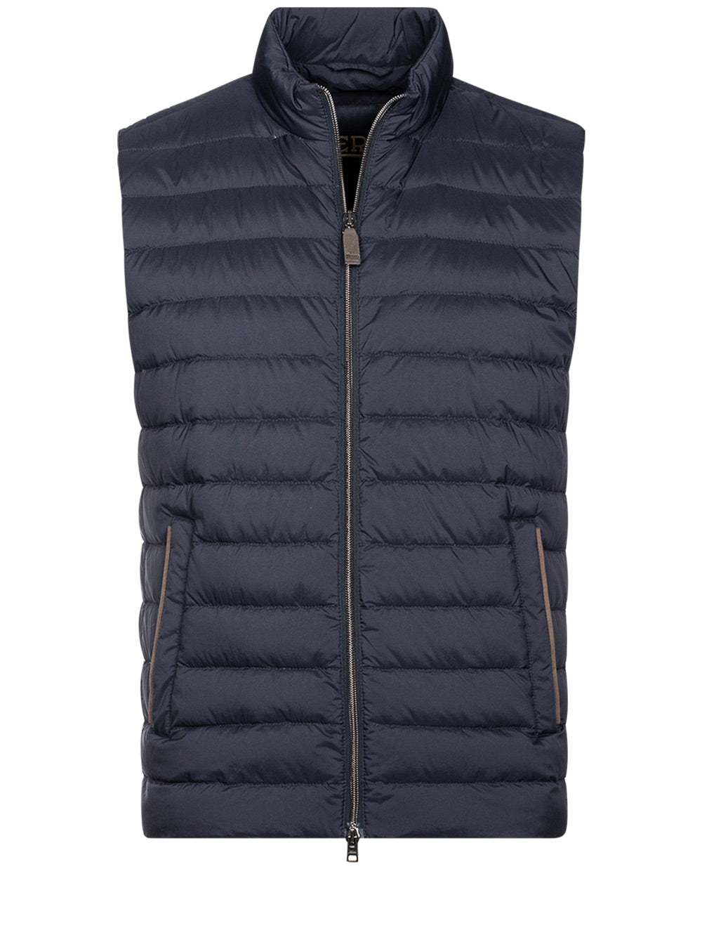 Herno Blue Woven Gilet