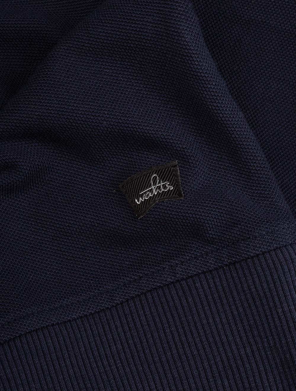 Wahts Pique Sweater Navy Blue AI1